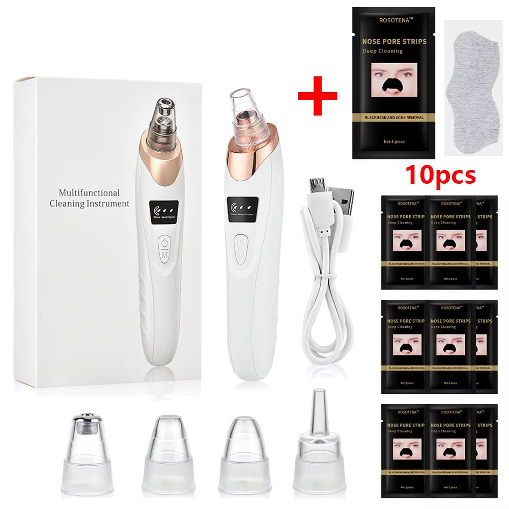 Blackhead Remover Vacuum Pore Adsorber Face Cleaner Electric