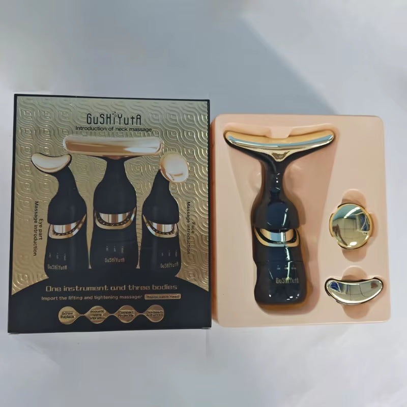 Face Lifting Device Neck Facial Eye Massage Introducer Microcurrent Skin Rejuvenation anti Aging Beauty Device Face Massager